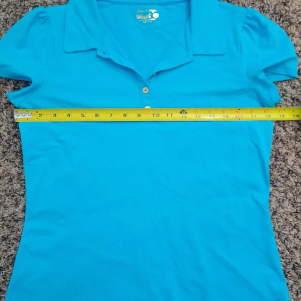 Lilly Pulitzer Luxletics Frida Puff Sleeve Polo - Picture 4 of 8